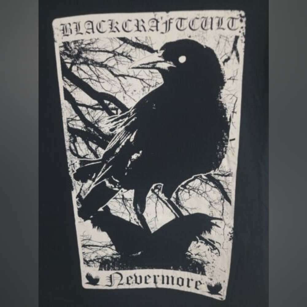 EUC Killstar Nevermore hoodie thick warm unisex XL - Picture 2 of 5